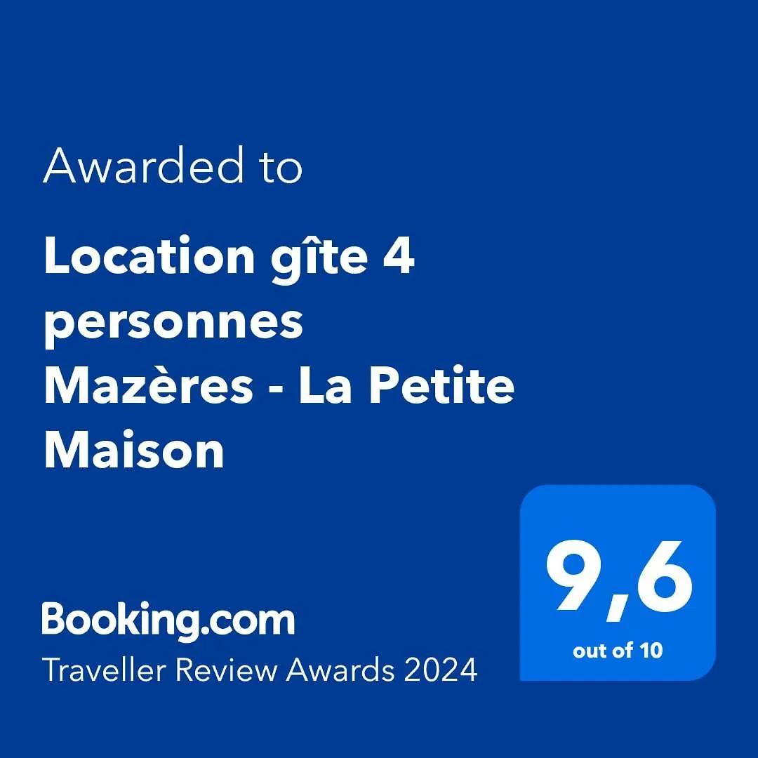Location Gite 4 Personnes Mazeres - La Petite Maison